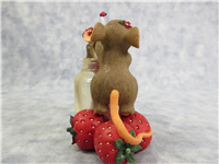 YOU ALWAYS HELP WHEN I'M IN A JAM Mouse and Jam Figurine (Charming Tails, Enesco, 89/194)