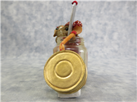 YOU ALWAYS HELP WHEN I'M IN A JAM Mouse and Jam Figurine (Charming Tails, Enesco, 89/194)