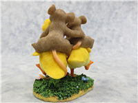 WADDLE WE DO WITHOUT FRIENDS Mouse and Duck Figurine (Charming Tails, Enesco, 88/142)