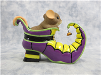 YOU'RE A BEWITCHING SOLE Mouse Boot Figurine (Charming Tails, Enesco, 85/120)