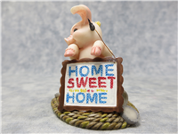 BLESS THIS MESS Mouse and Pig Figurine (Charming Tails, Enesco, 89/176)
