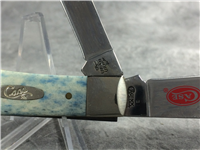 2007 Case 6254 SS Smooth Light Blue & White Appaloosa Christmas Trapper