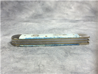 2007 Case 6254 SS Smooth Light Blue & White Appaloosa Christmas Trapper