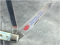 2007 Case 6254 SS Smooth Light Blue & White Appaloosa Christmas Trapper