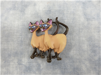 LADY AND THE TRAMP 7-1/4 inch Markrita Pin Box (Walt Disney Gallery, 2005)