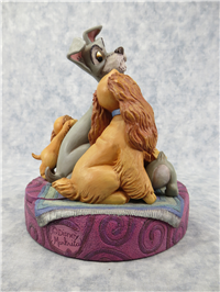 LADY AND THE TRAMP 7-1/4 inch Markrita Pin Box (Walt Disney Gallery, 2005)
