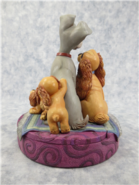 LADY AND THE TRAMP 7-1/4 inch Markrita Pin Box (Walt Disney Gallery, 2005)
