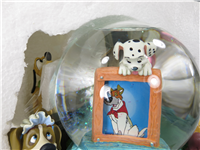 DISNEY'S DOGS 7 inch Musical Snowglobe (Disney Direct, #29135)