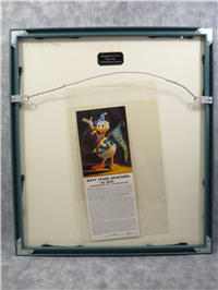 SIXTY YEARS QUACKING 10x8 inch Limited Edition Signed Framed Lithograph  (Carl Barks, Disney, Another Rainbow, 1994)