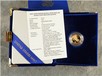 1991-P (MCMXCI) $5 Gold American Eagle Proof