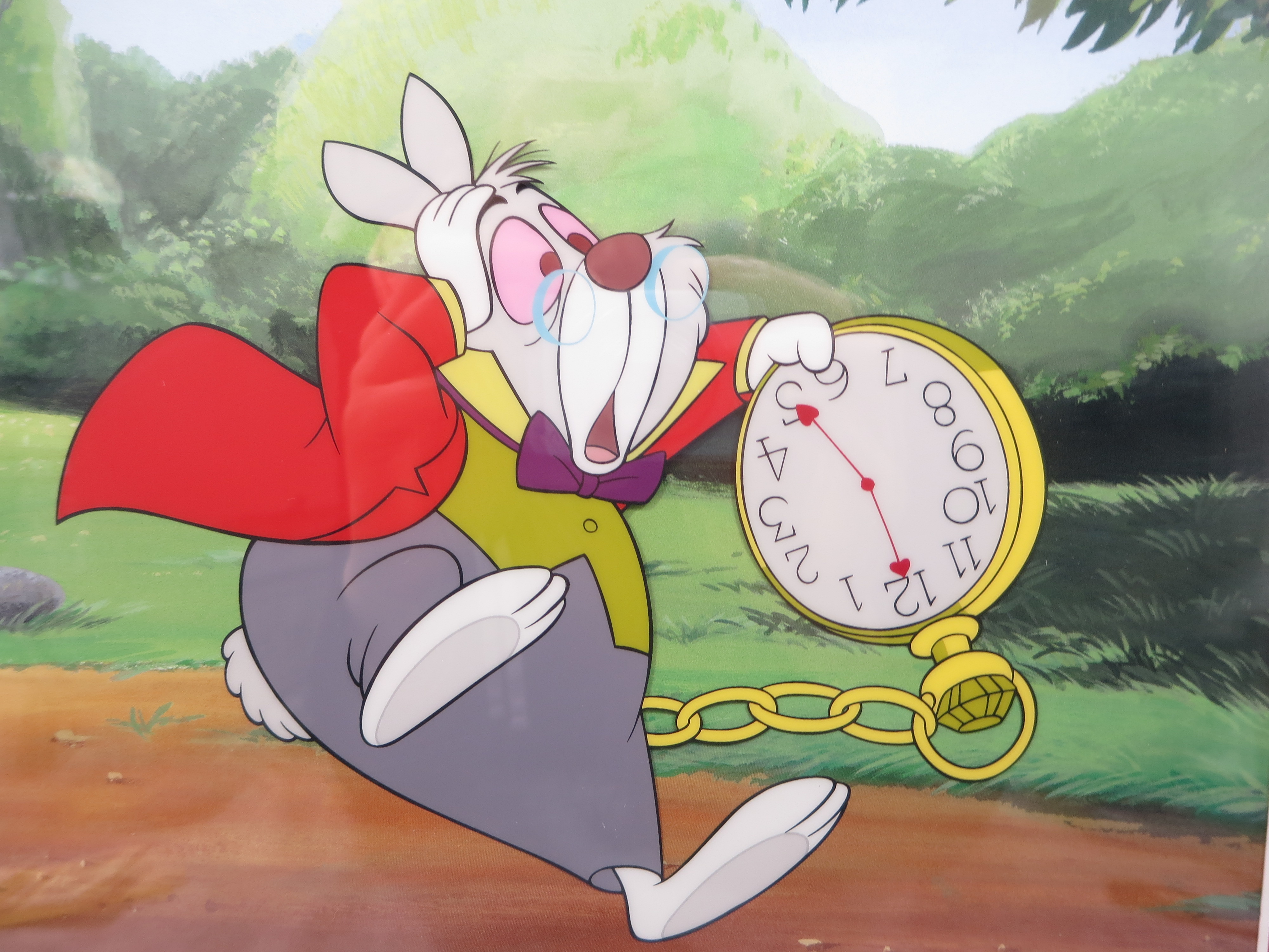 How much is I'M LATE White Rabbit Limited Edition Signed Framed ...