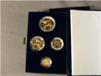 1988 4 Coin Gold Proof Set American Eagle