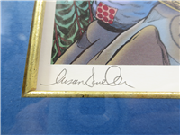 THE LIFE & TIMES OF SCROOGE MCDUCK Lithograph Hand Signed By Don Rosa and Susan Daigle-Leach