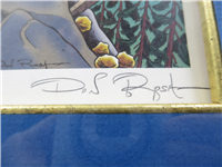THE LIFE & TIMES OF SCROOGE MCDUCK Lithograph Hand Signed By Don Rosa and Susan Daigle-Leach