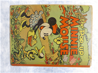 THE POP-UP MINNIE MOUSE 1st Edition Storybook (Blue Ribbon Books, 1933)