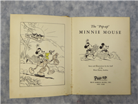 THE POP-UP MINNIE MOUSE 1st Edition Storybook (Blue Ribbon Books, 1933)