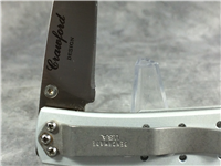 BENCHMADE 612-CLR *Pat Crawford* ATS-34 Stainless Steel Linerlock Leopard Knife