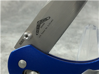 BENCHMADE Switchback 921 *Warren Osborne* Blue Aluminum 2-Blade Axis Lock