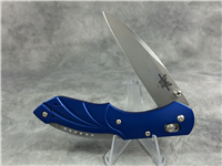 BENCHMADE Switchback 921 *Warren Osborne* Blue Aluminum 2-Blade Axis Lock