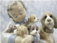 NEW PLAYMATES Porcelain Figurine (Lladro, #5456, 1987)