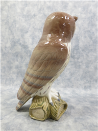 SHORT EARED OWL Porcelain Figurine (Lladro, #5418, 1986)