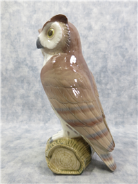 SHORT EARED OWL Porcelain Figurine (Lladro, #5418, 1986)