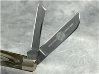 JOHN PRIMBLE Green Celluloid 4-Blade Congress