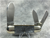1991 KA-BAR ETN91 Abalone Swirl Celluloid 3-Blade Elephant Toenail Whittler