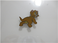 OLIVER AND COMPANY Original Animation Production Cel Set-Up w/ Hand-Painted Background (Disney, 1988)