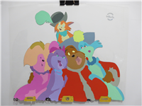 BANJO THE WOODPILE CAT Original Animation Production Cel  (Don Bluth, 1979)