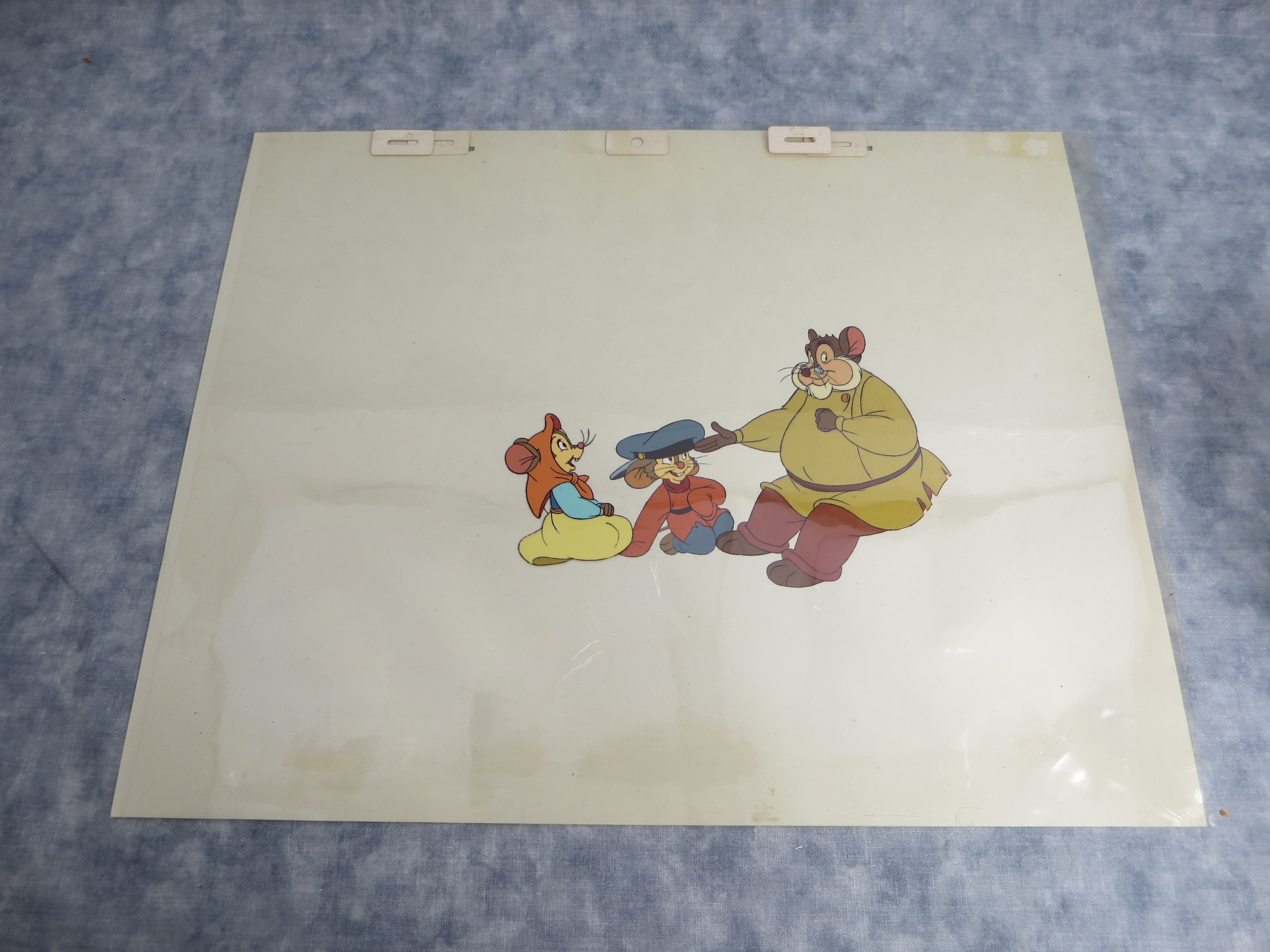 How much is AN AMERICAN TAIL Fievel Original Animation Production Cel ...