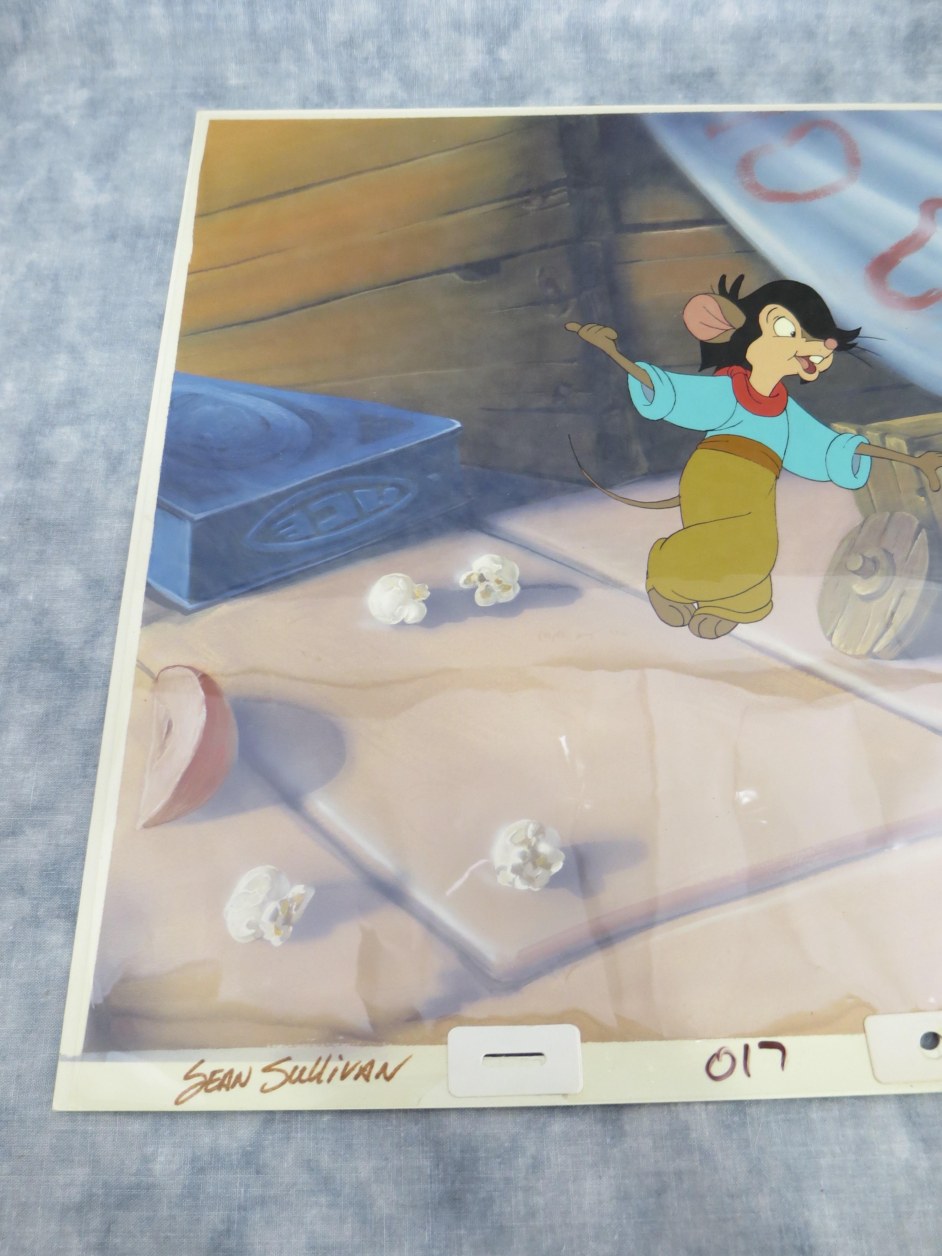 How much is AN AMERICAN TAIL Fievel Original Animation Production Cel ...