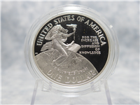 1996 Smithsonian Gold Silver 2 Coin Proof Set