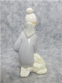 SHEPHERD WITH LAMB Porcelain Figurine (Lladro, #4676, 1970)