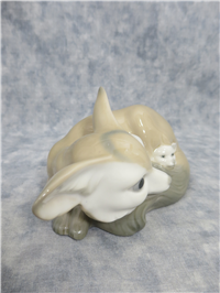 FOX & CUB Porcelain Figurine (Lladro, #1065)