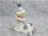 PIERROT WITH PUPPY Porcelain Figurine (Lladro, #5277)
