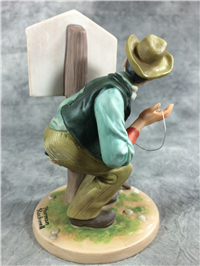 Norman Rockwell  SPEED TRAP  6" Figurine (Danbury Mint, Series II)