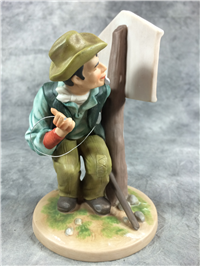 Norman Rockwell  SPEED TRAP  6" Figurine (Danbury Mint, Series II)