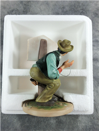 Norman Rockwell  SPEED TRAP  6" Figurine (Danbury Mint, Series II)