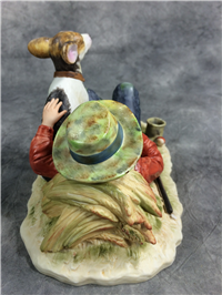 Norman Rockwell ADVENTURERS BETWEEN ADVENTURES Four Seasons 4-1/2" Figurine (Gorham)