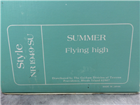Norman Rockwell FLYING HIGH Young Love Four Seasons 9" Figurine (Gorham)