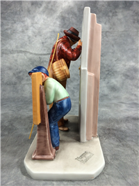 Norman Rockwell CLOSED FOR BUSINESS Helping Hand 4 Seasons 8" Figurine (Gorham)