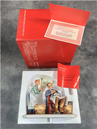 Norman Rockwell SWATTER'S RIGHTS Helping Hand 4 Seasons 6-3/4" Figurine (Gorham)