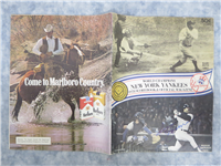 Reggie Jackson Signed NEW YORK YANKEES 1978 75th Anniversary Scorebook & Official Magazine