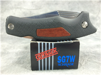 SCHRADE SG7 OUTBACK Hunting Lockback Knife with Sheath