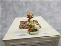 First Edition GOOSE GIRL 7/8 inch Olszewski/Goebel Miniature Figurine (Hummel 283-P, 1992)