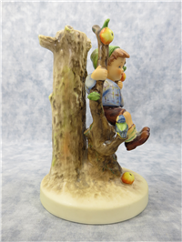 APPLE TREE BOY 6-1/2 inch Candleholder Figurine (Hummel 676, TMK 6)