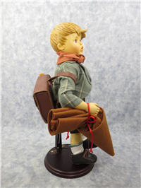 LITTLE SCHOLAR 1 Porcelain Doll with Stand (Hummel 522, TMK 1995)