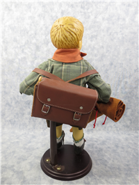 LITTLE SCHOLAR 1 Porcelain Doll with Stand (Hummel 522, TMK 1995)