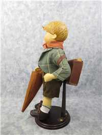 LITTLE SCHOLAR 1 Porcelain Doll with Stand (Hummel 522, TMK 1995)